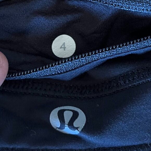 Lululemon Pace Tight Leggings Wind Berry Rumble Leggings Women's Size 4 - Picture 5 of 8